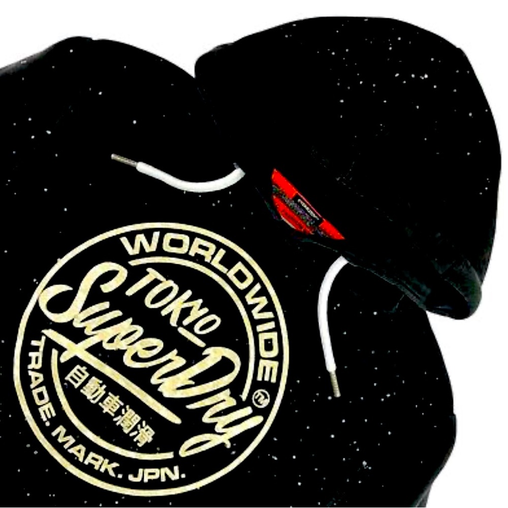 SuperDry World Wide Ticket Type Hoodie